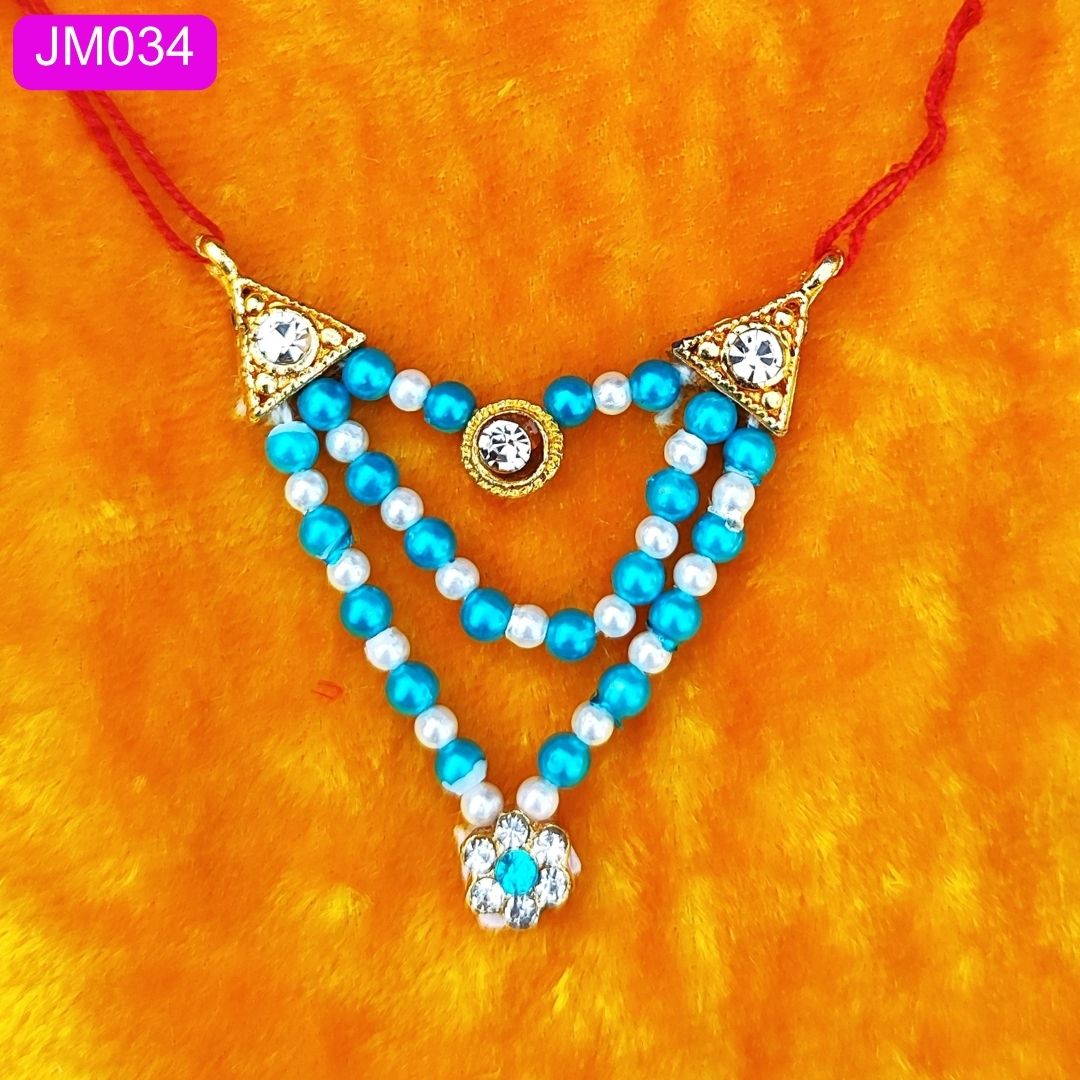 Beaded Fancy haar for Laddu Gopal ( 2 inch ) || JM034