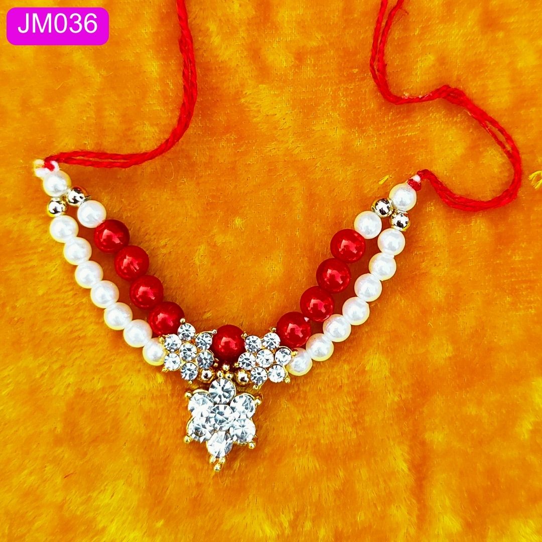 Beaded Fancy haar for Laddu Gopal ( 2 inch) | JM036