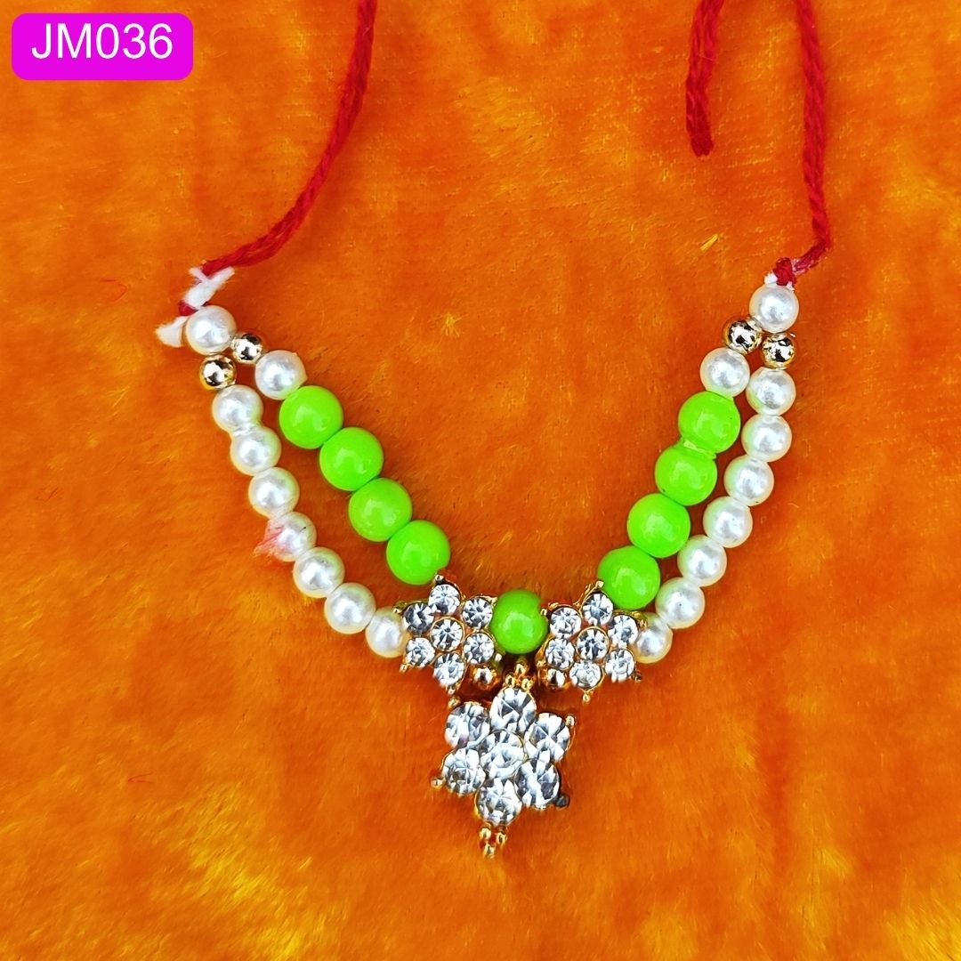 Beaded Fancy haar for Laddu Gopal ( 2 inch) | JM036