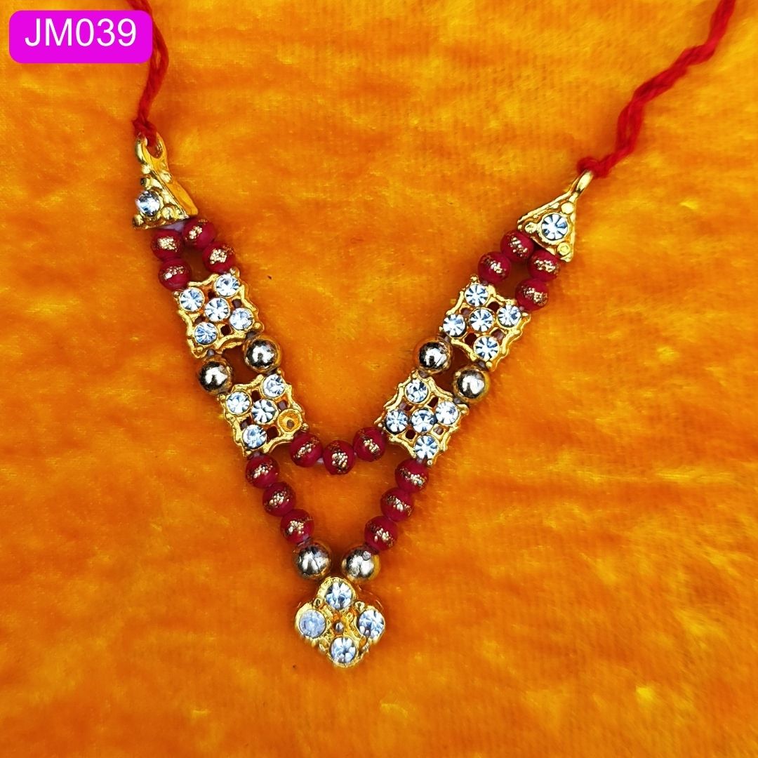 Beaded necklace for Laddu Gopal ( 2.5 INCH ) || JM039