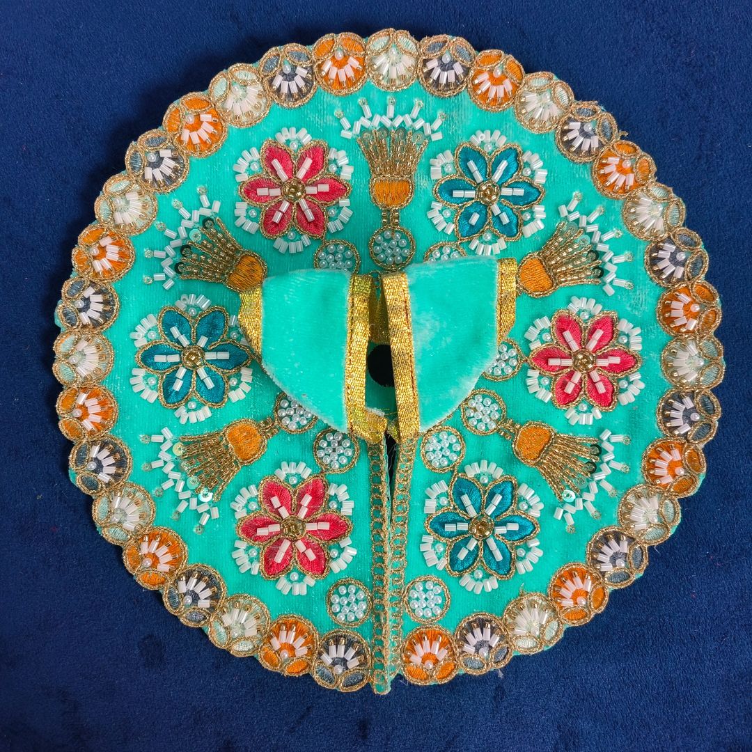Velvet Winter Poshak for Laddu Gopal