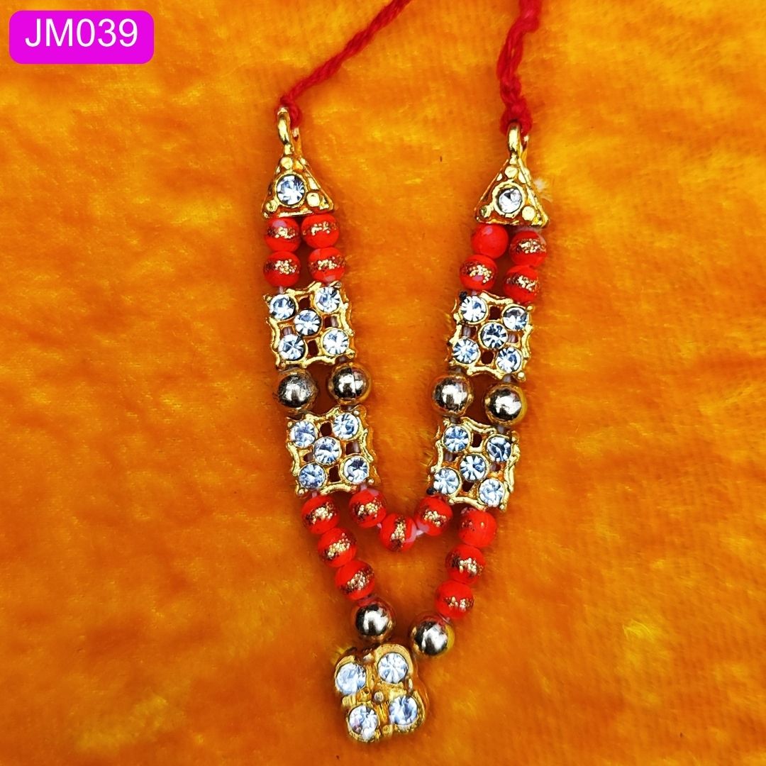 Beaded necklace for Laddu Gopal ( 2.5 INCH ) || JM039