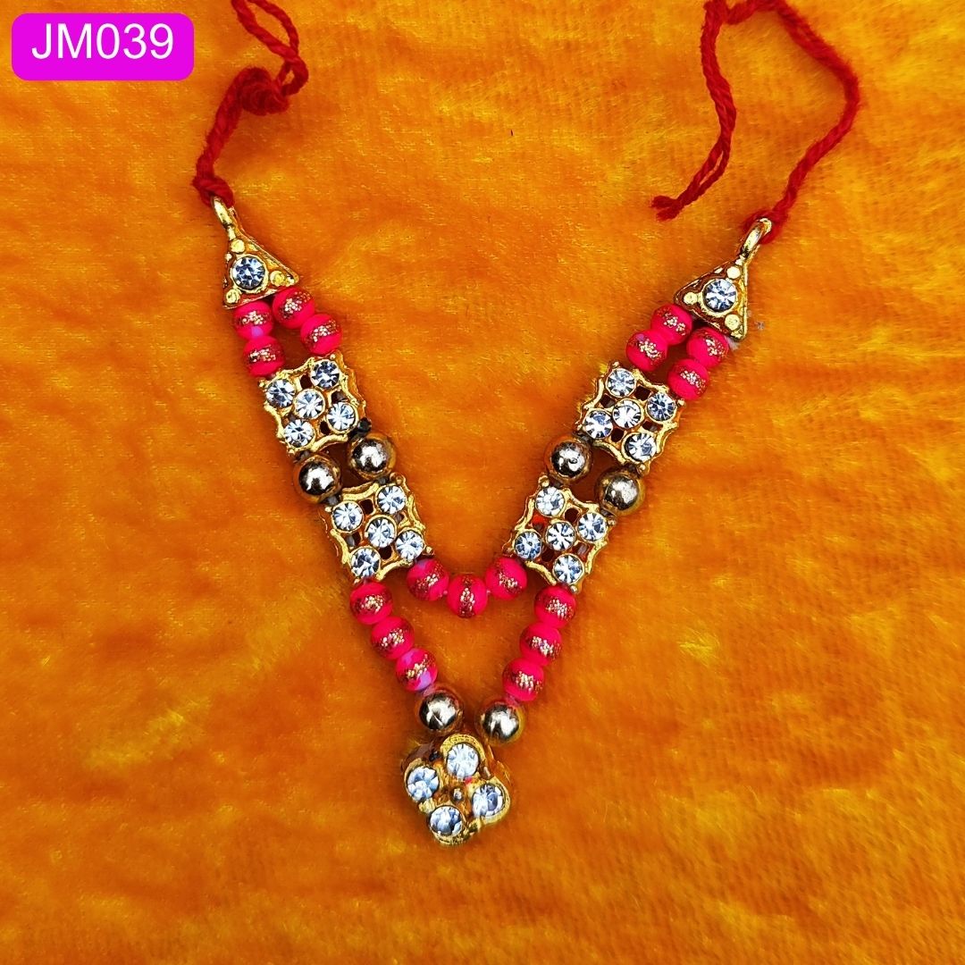 Beaded necklace for Laddu Gopal ( 2.5 INCH ) || JM039