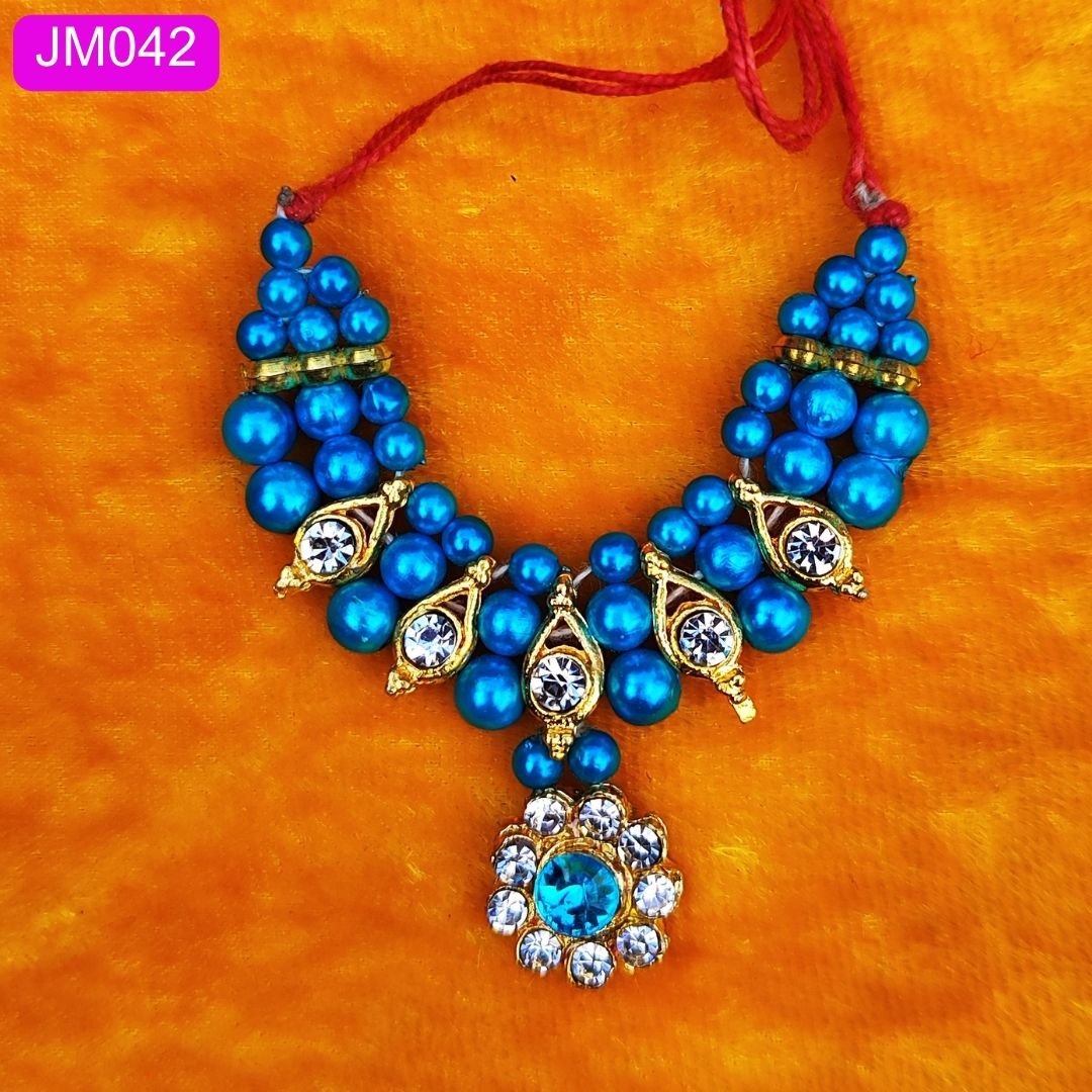 Beaded necklace for Laddu Gopal ( 2.5 INCH ) || JM042