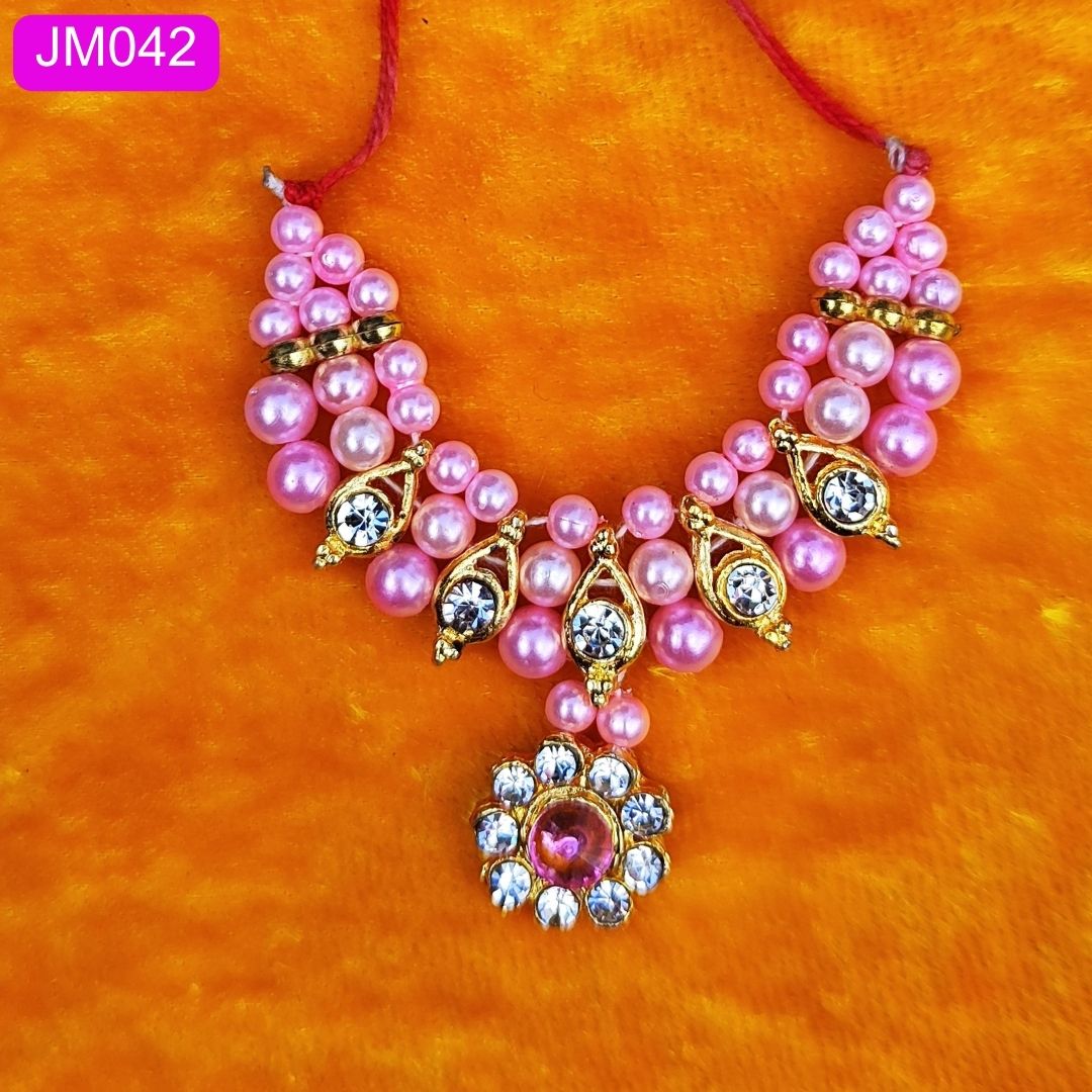 Beaded necklace for Laddu Gopal ( 2.5 INCH ) || JM042