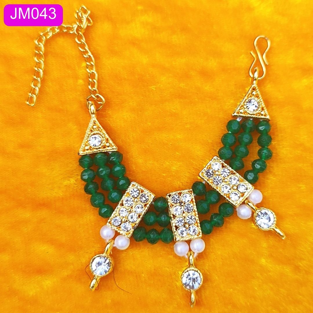 necklace for laddu gopal ji green