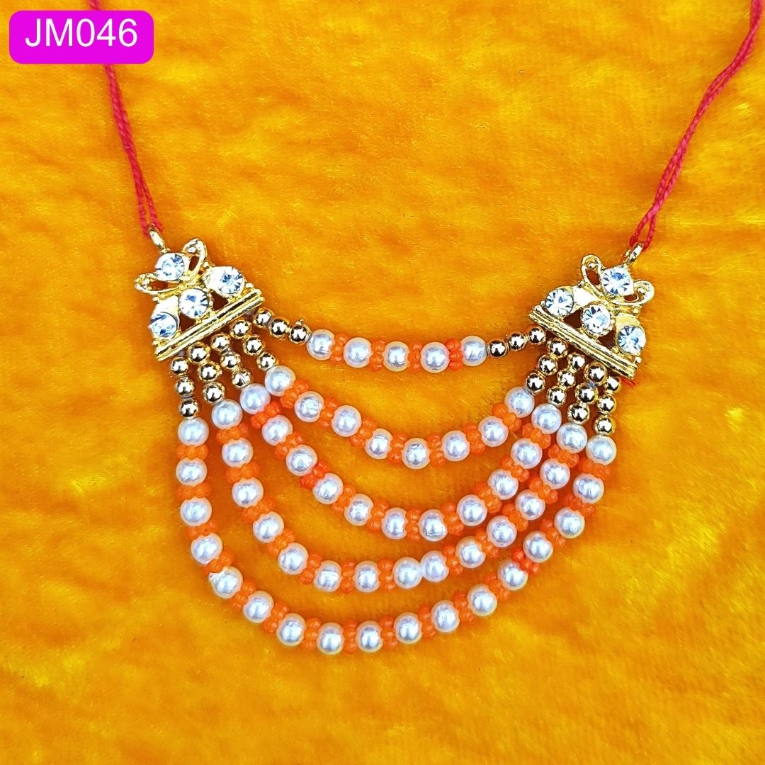 Laddu Gopal multi-layer heavy haar ( 2.5 inch ) || JM046