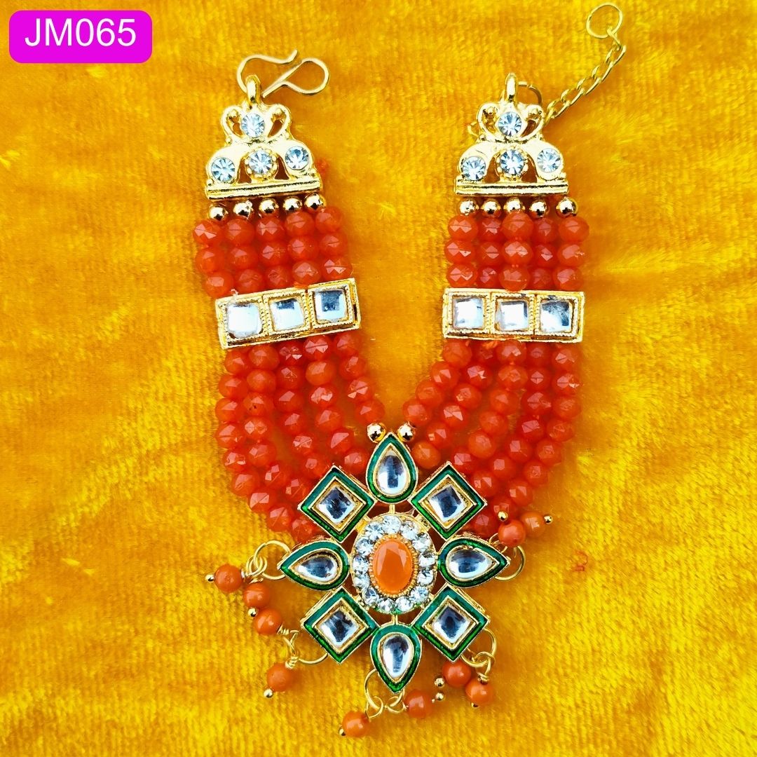 Beautiful beaded multi layer Laddu Gopal Haar with pendant ( 4 inch )|| JM065