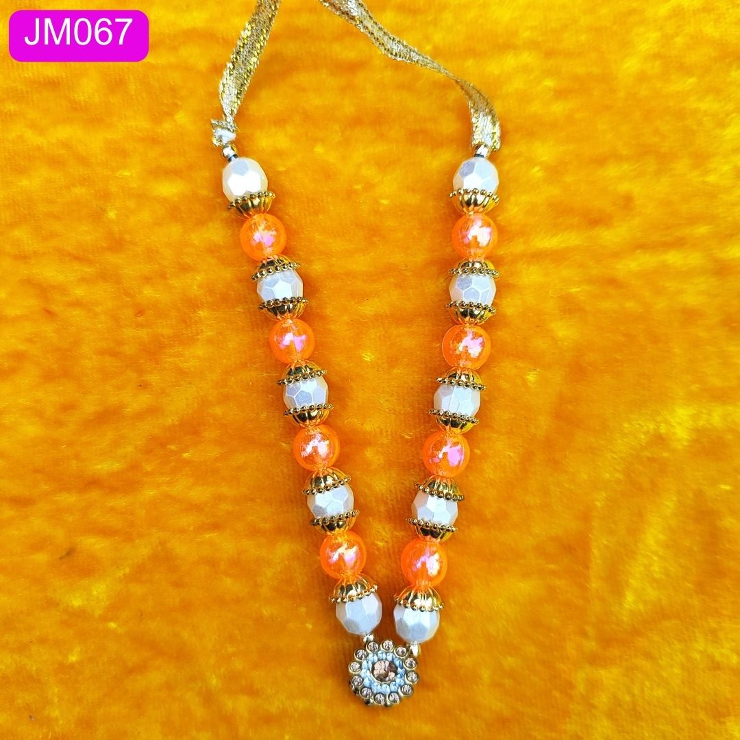 Laddu Gopal ji mala pink