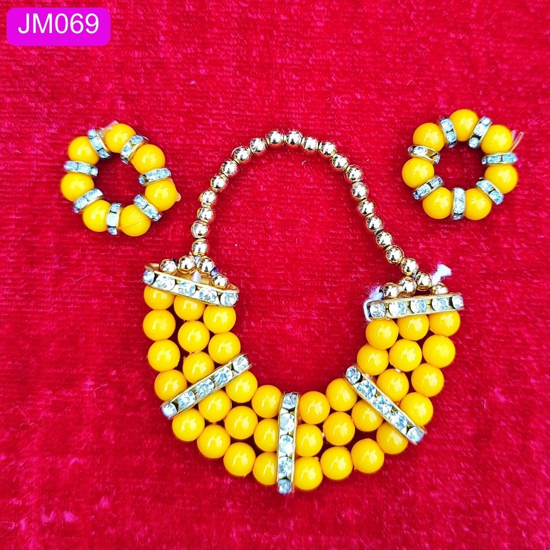 Laddu Gopal Haar Yellow