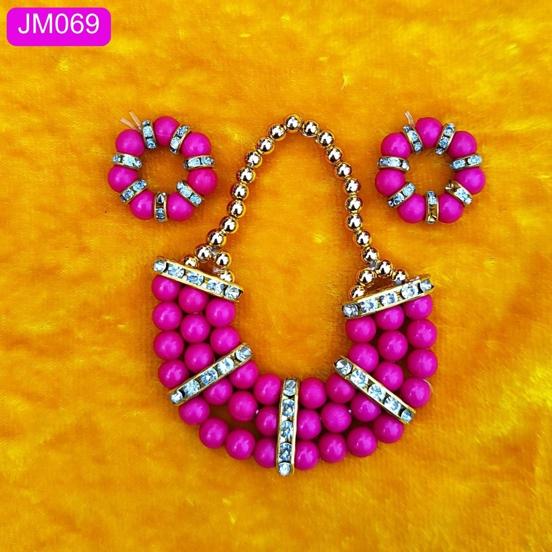 Laddu Gopal Haar pink