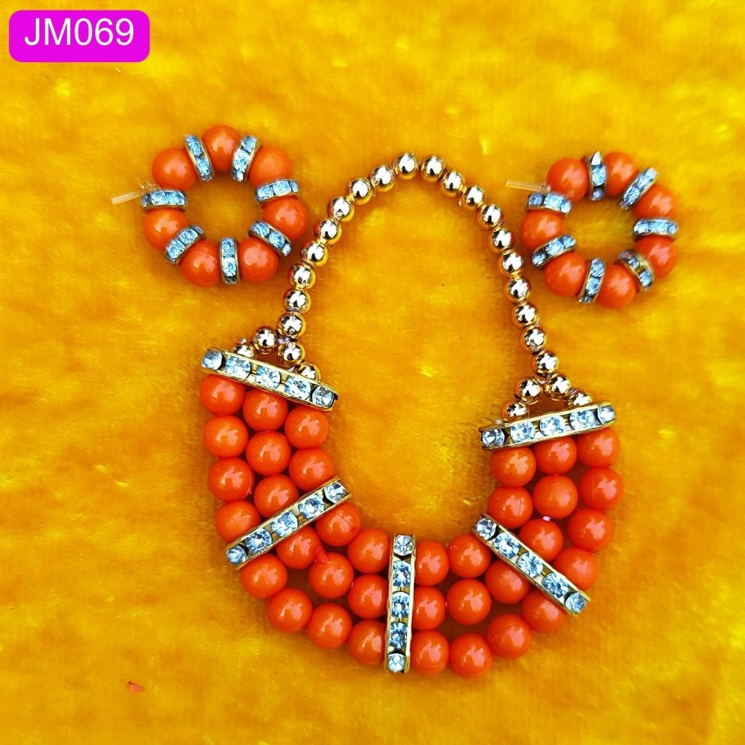 Laddu Gopal Haar orange