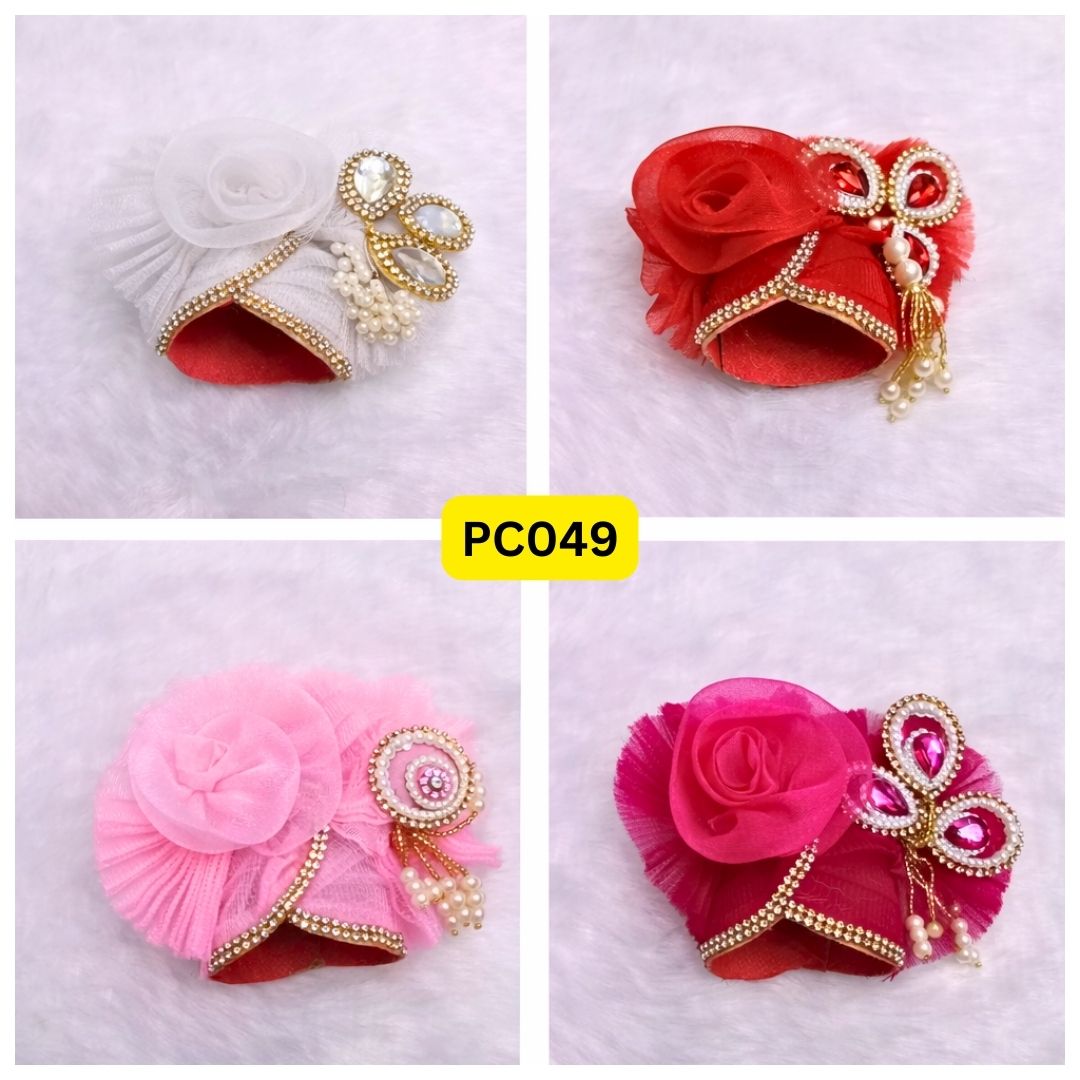 Pagdi for Laddu Gopal ji Combo Pack of 4 | PC049