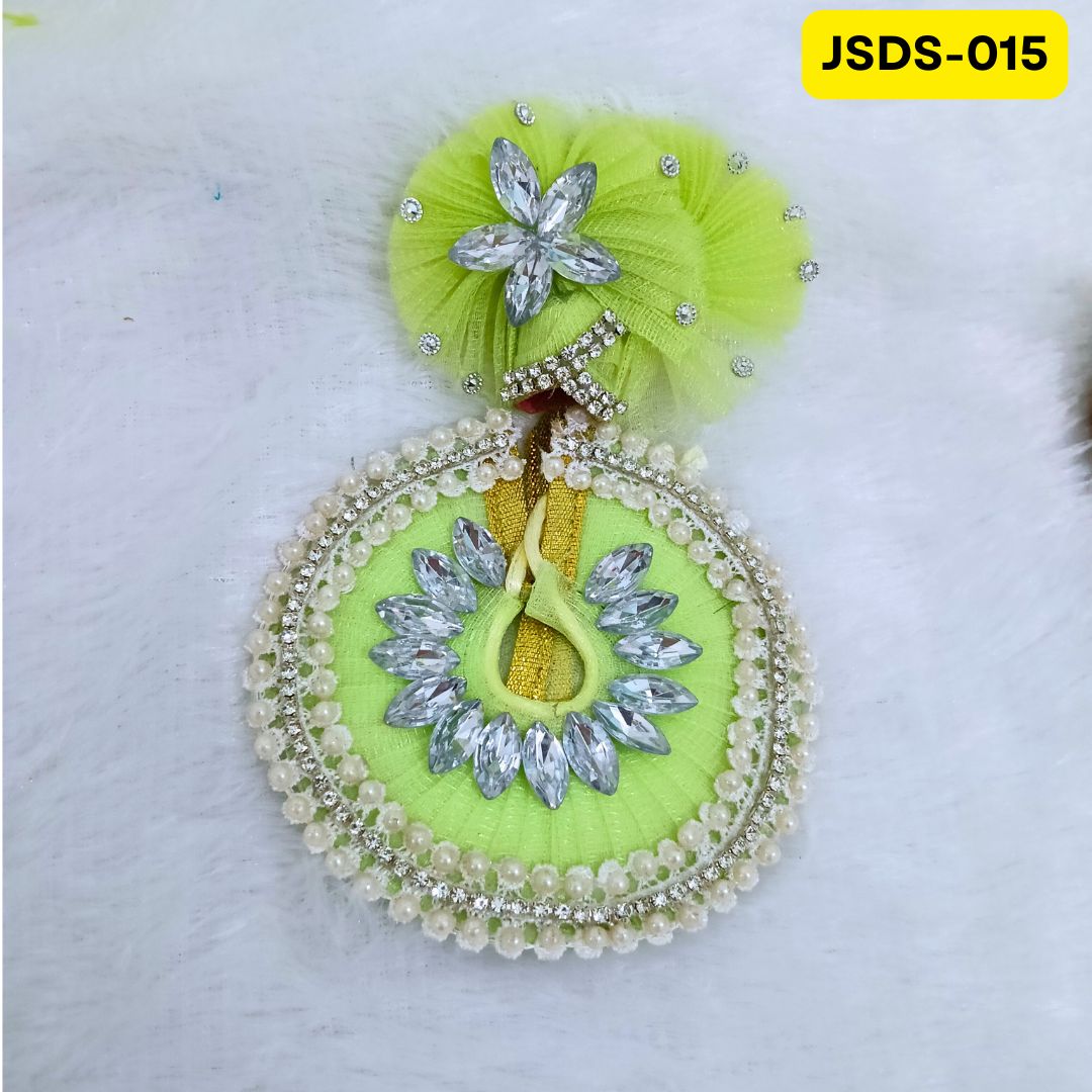 Janmashtami Special Parrot Green Laddu Gopal Poshak for Small Sizes (0-3)| JSDS015