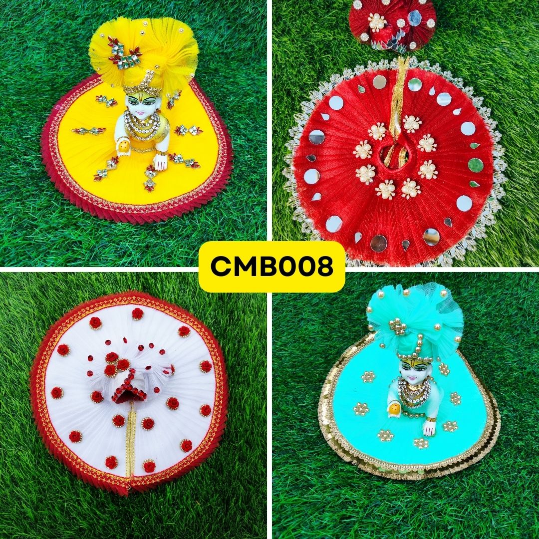 Laddu Gopal Net Poshak Combo Collection