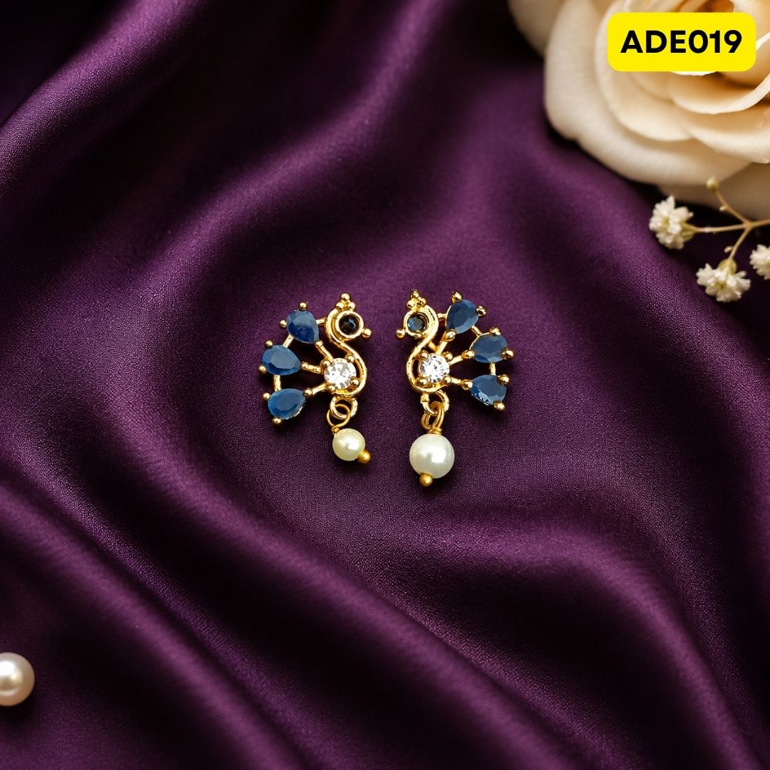 Premium AD Laddu Gopal Ji Earrings | Size- 6, 7, 8, 9 No. | ADE019