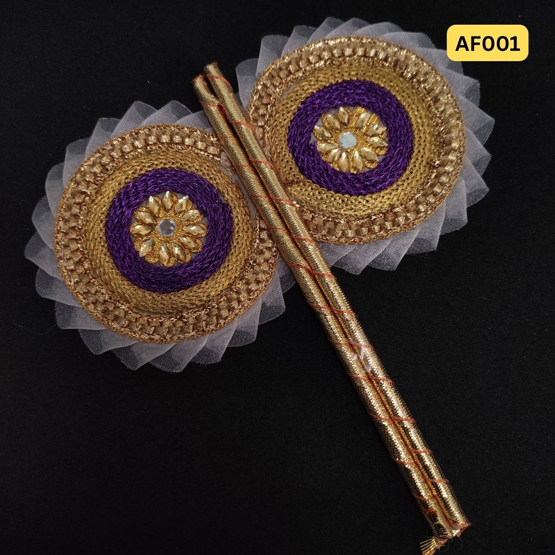 Handmade pankha for Laddu Gopal Ji- AF001