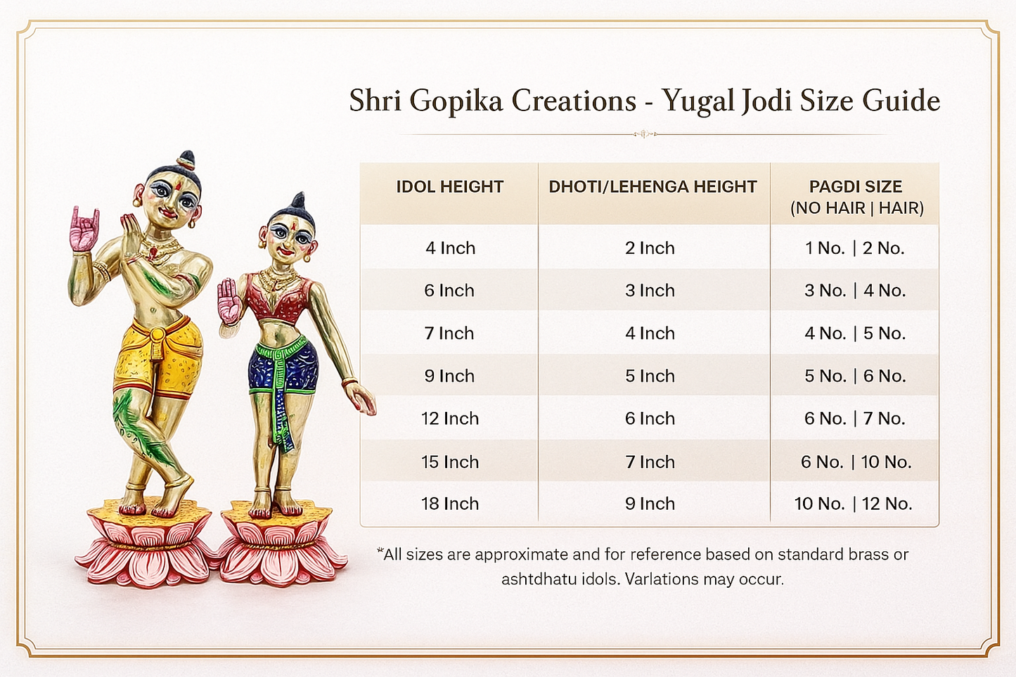Red Velvet Designer Radha Krishna Outfit | SGRK024