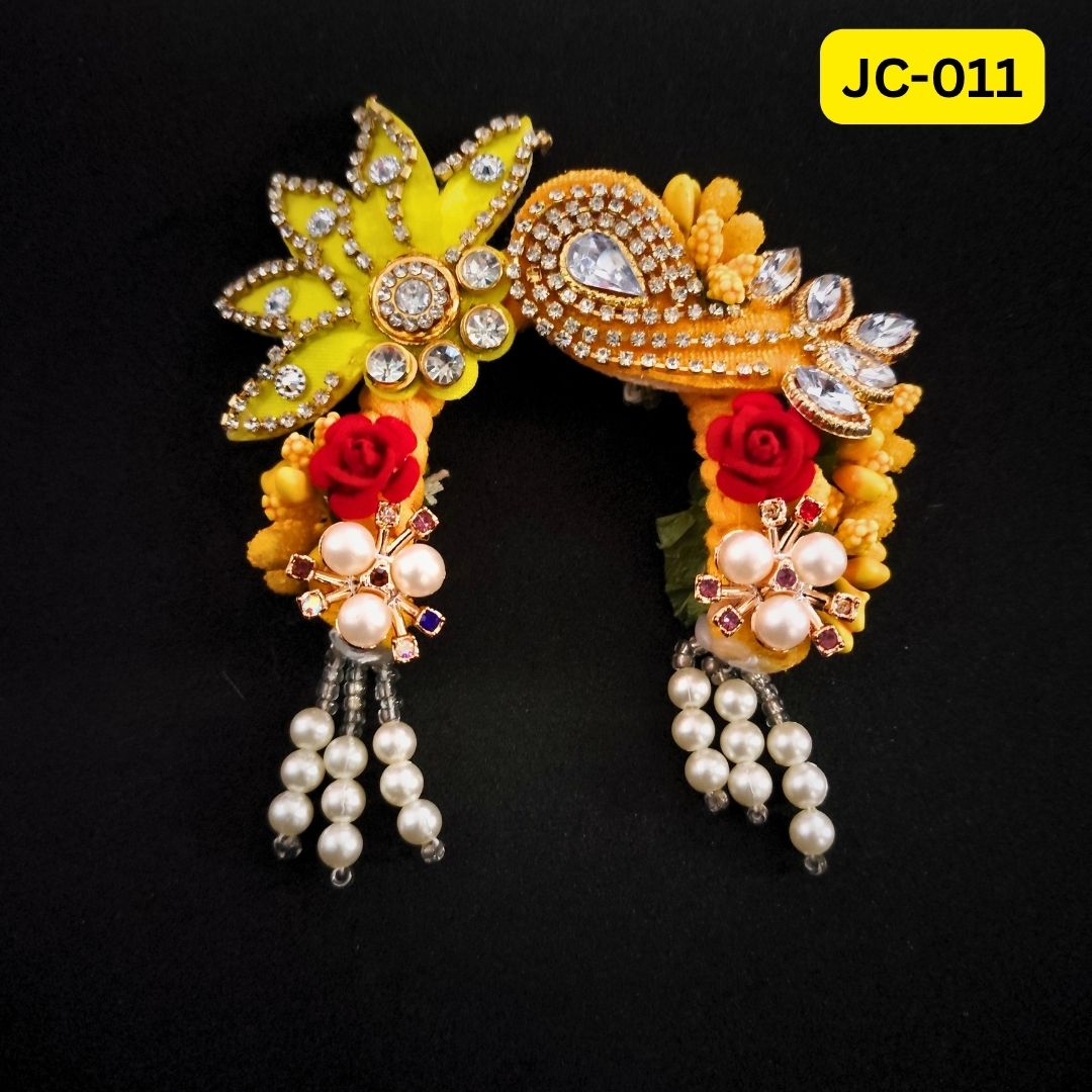 Multi Coloured Chandrika for Radha Rani – JC011