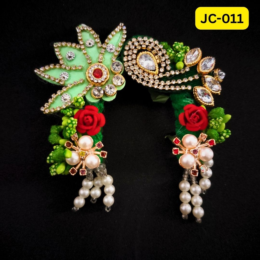 Multi Coloured Chandrika for Radha Rani – JC011