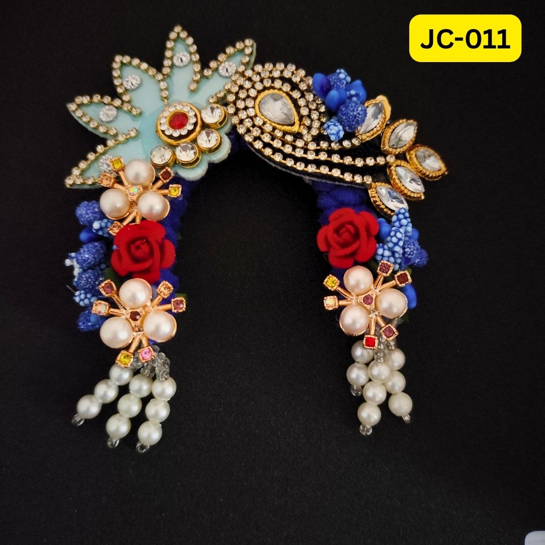 Multi Coloured Chandrika for Radha Rani – JC011