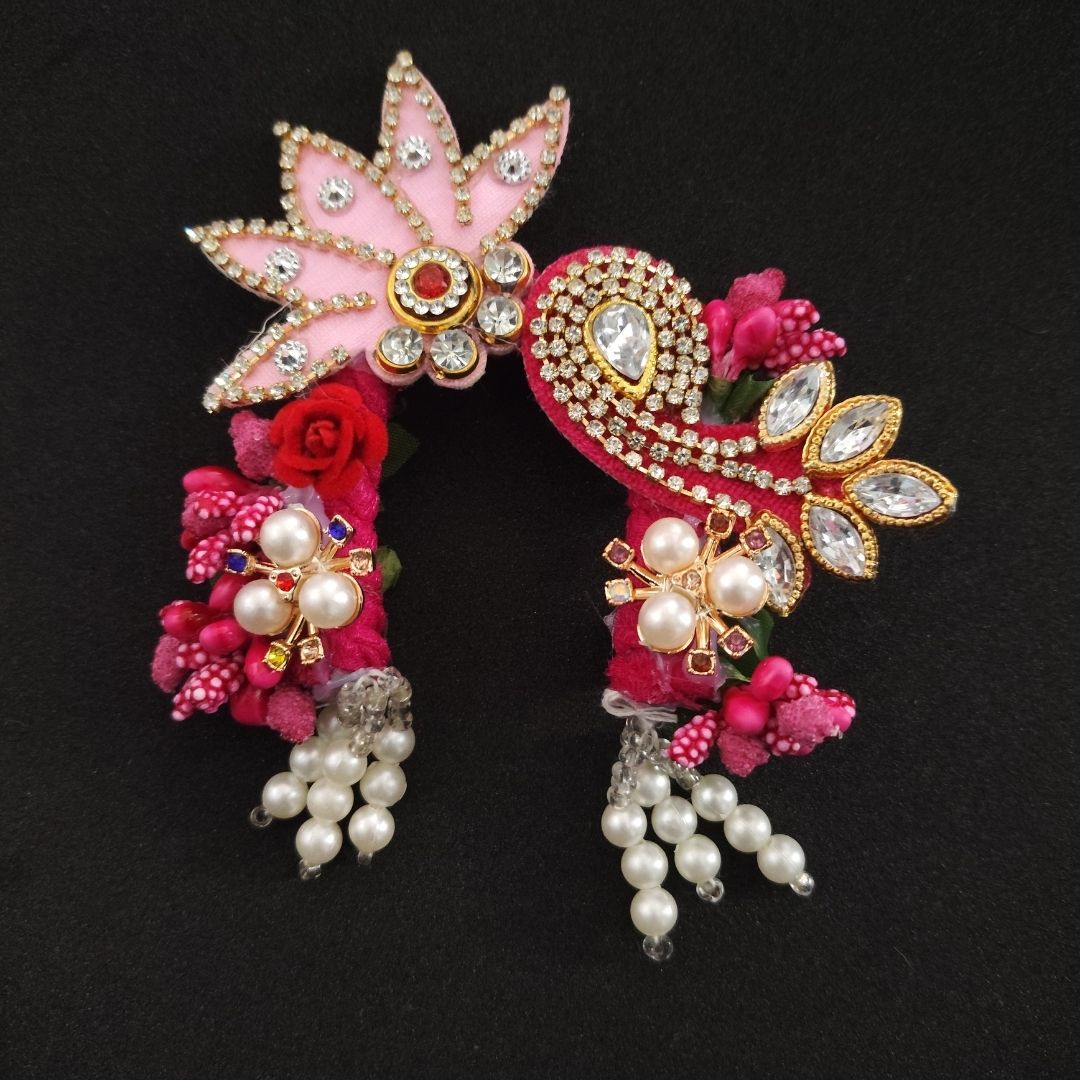 Multi Coloured Chandrika for Radha Rani – JC011