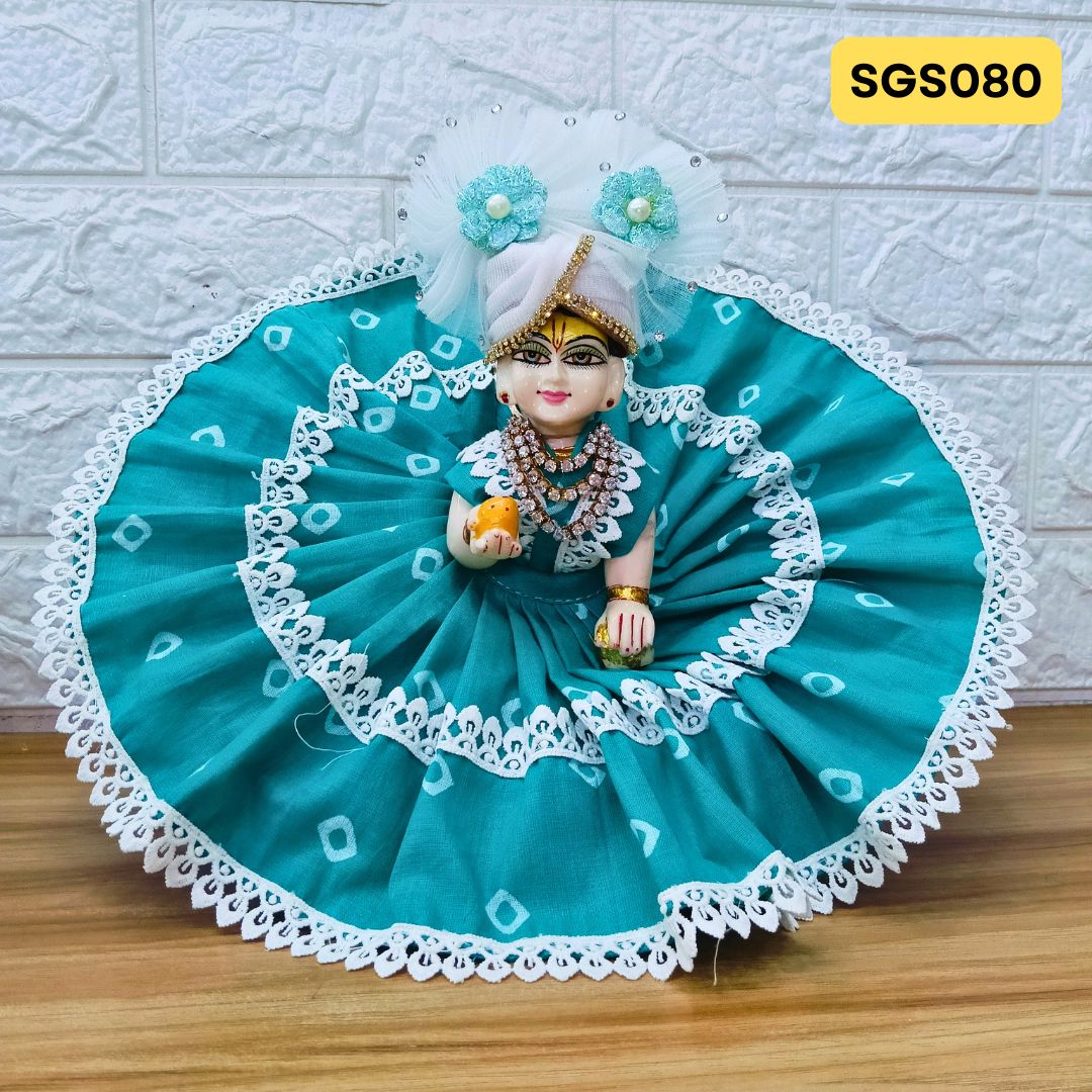 Laddu Gopal Firoji Poshak with Pagdi | SGS080