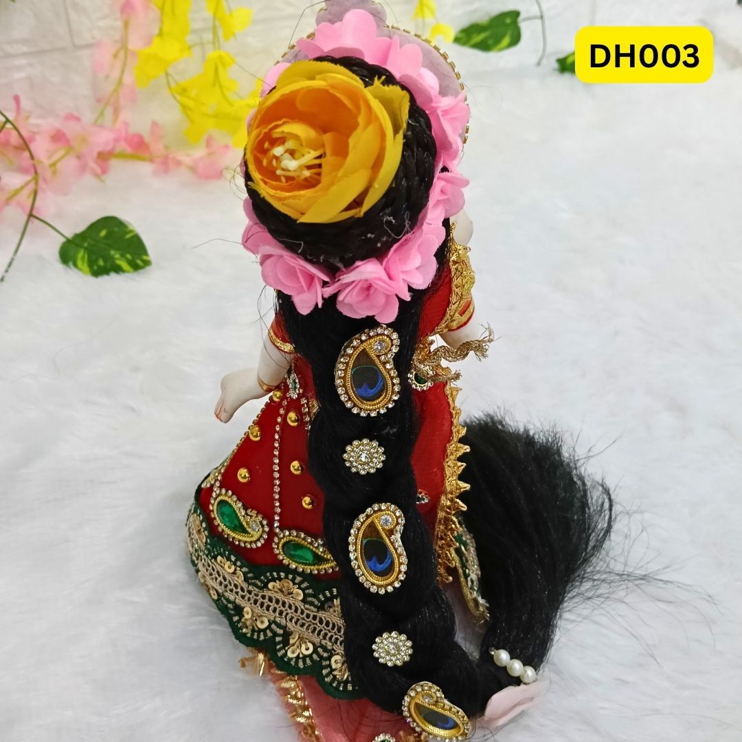 Designer Hair Wig for Radha Rani - DH004