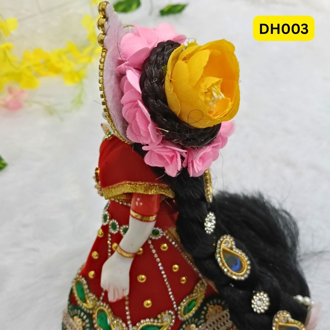 Designer Hair Wig for Radha Rani - DH004