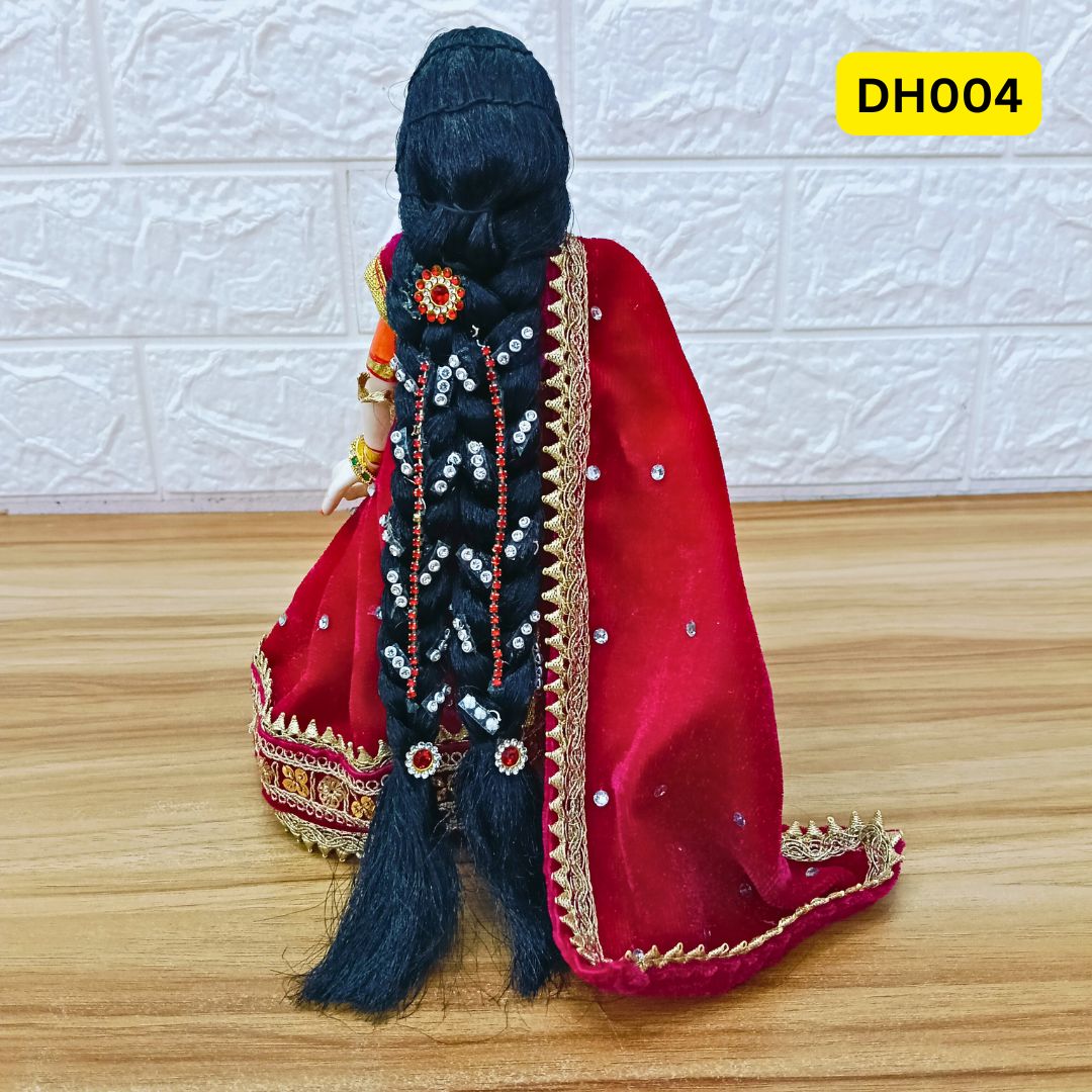 Designer Hair Wig Choti for Radha Rani ji | size- 2, 4, 6 number | DH004