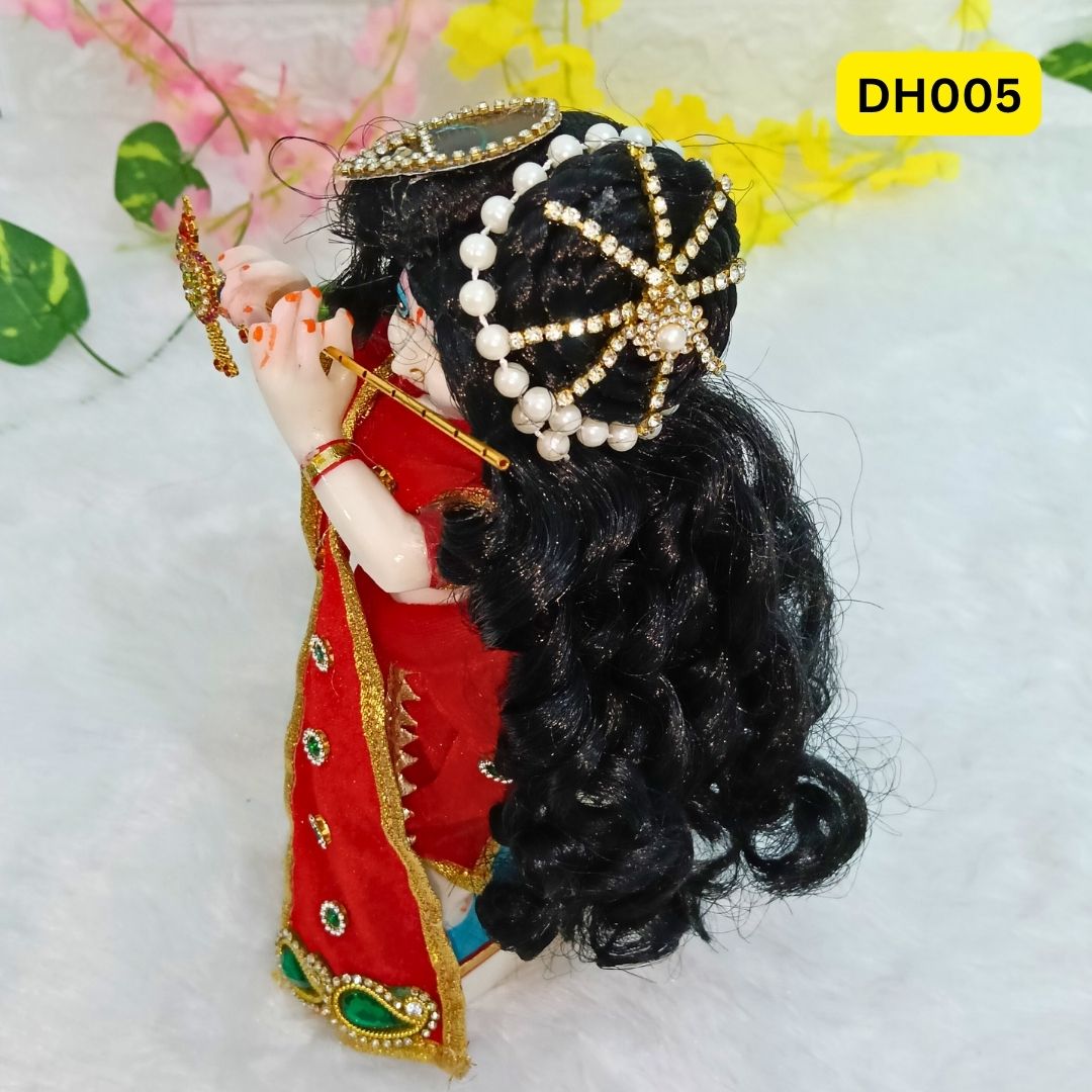 Designer Hair Wig for Radha Krishna - DH005