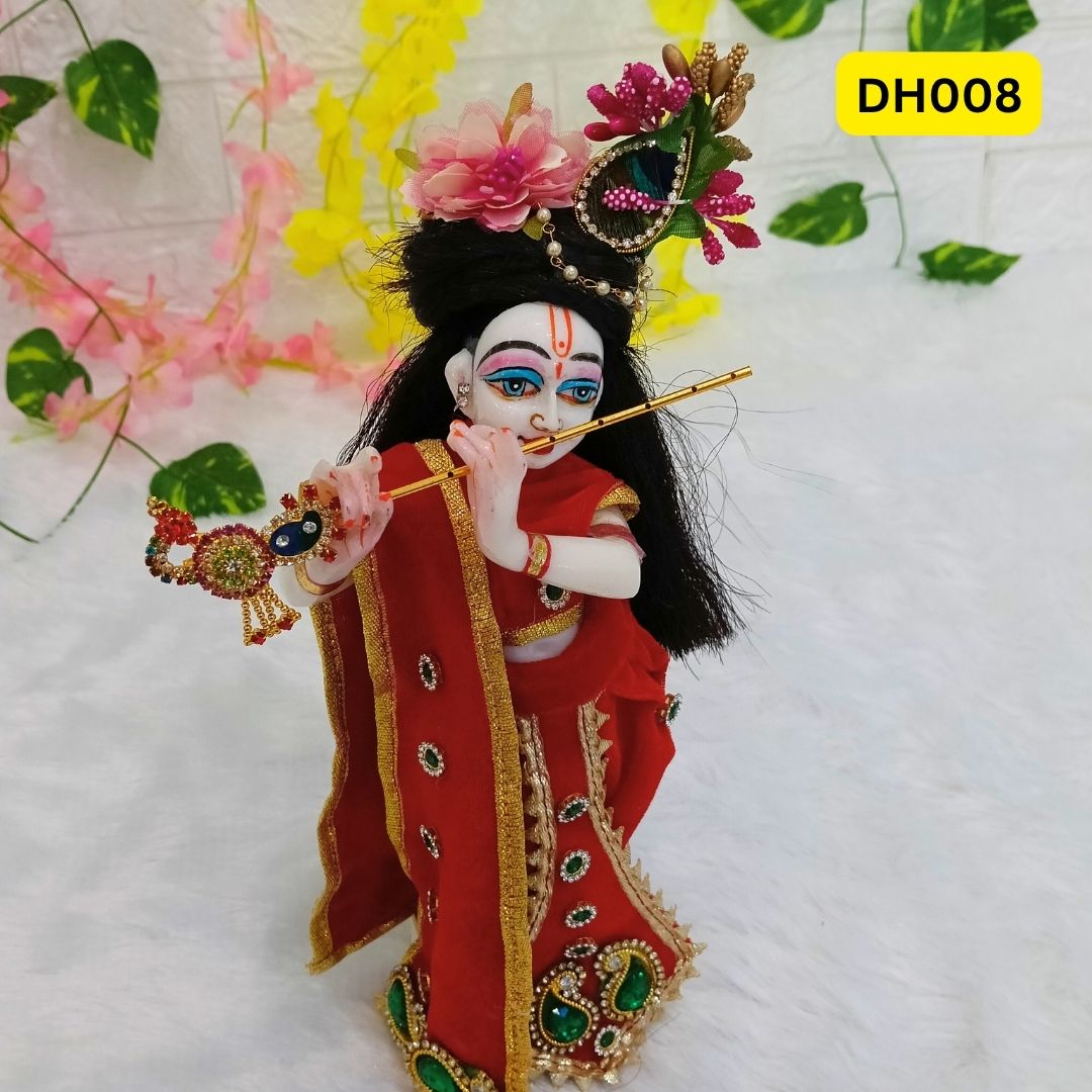 Designer Hair Wig for Radha Krishna - DH008