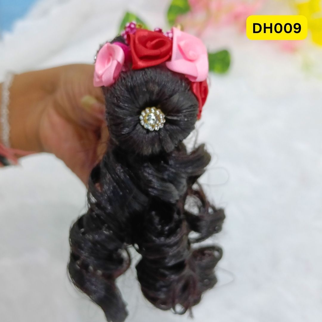 Designer Hair Wig for Laddu Gopal and Radha Krishna - DH009
