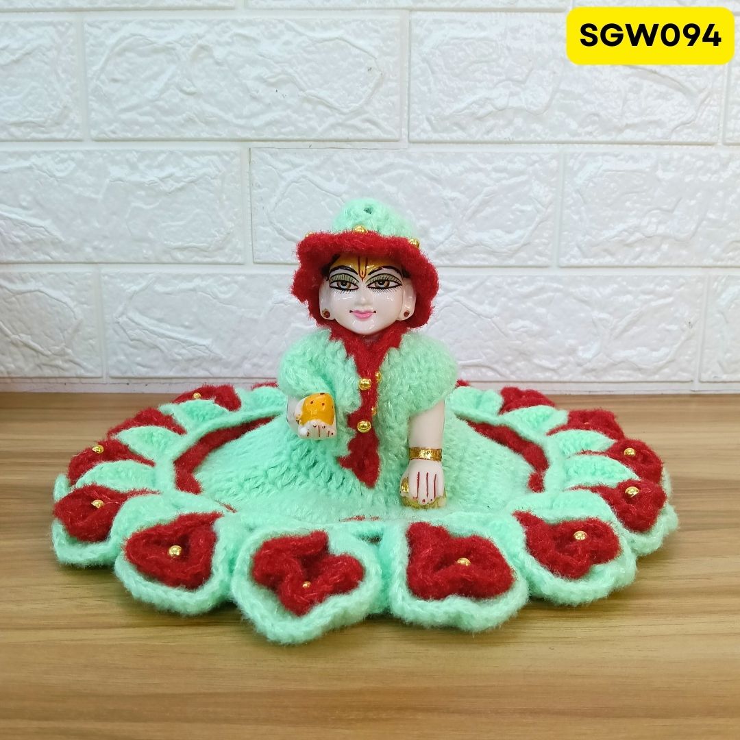 Premium Woolen Dress for Laddu Gopal Ji | SGW094