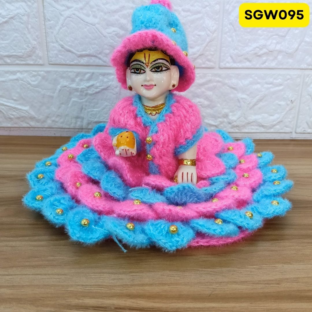 Premium Woolen Dress for Laddu Gopal Ji | SGW095