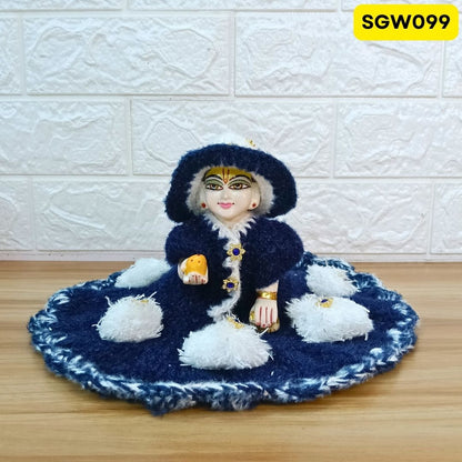 Premium Woolen Dress for Laddu Gopal Ji | SGW099