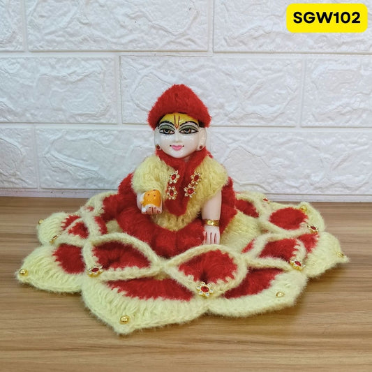Premium Woolen Dress for Laddu Gopal Ji | SGW102
