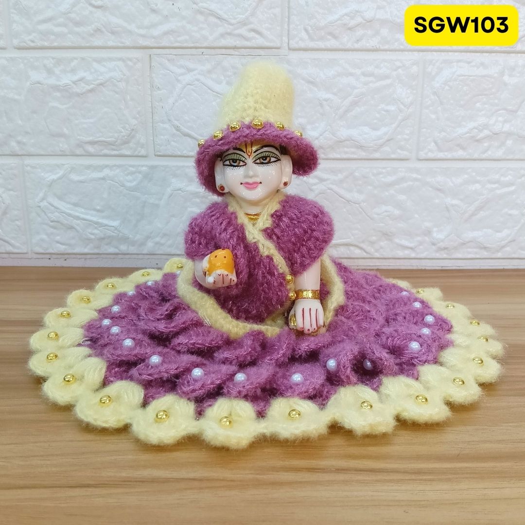 Premium Woolen Dress for Laddu Gopal Ji | SGW103