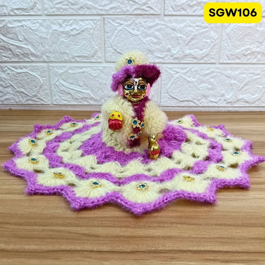 Premium Woolen Dress for Laddu Gopal Ji | Size- 5 | SGW106