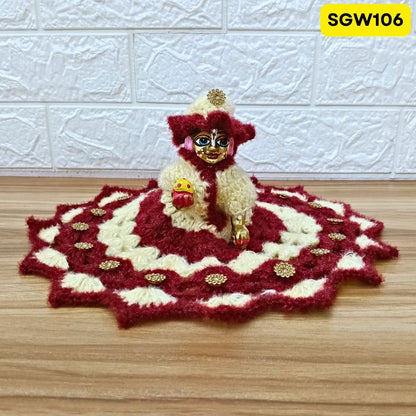 Premium Woolen Dress for Laddu Gopal Ji | Size- 5 | SGW106