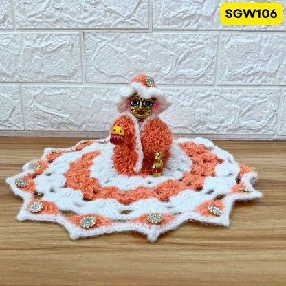 Premium Woolen Dress for Laddu Gopal Ji | Size- 5 | SGW106