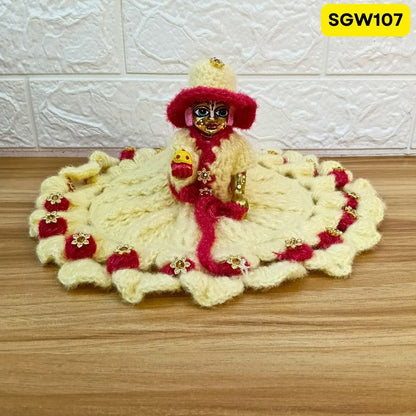 Premium Woolen Dress for Laddu Gopal Ji (size- 5 number ) | SGW107