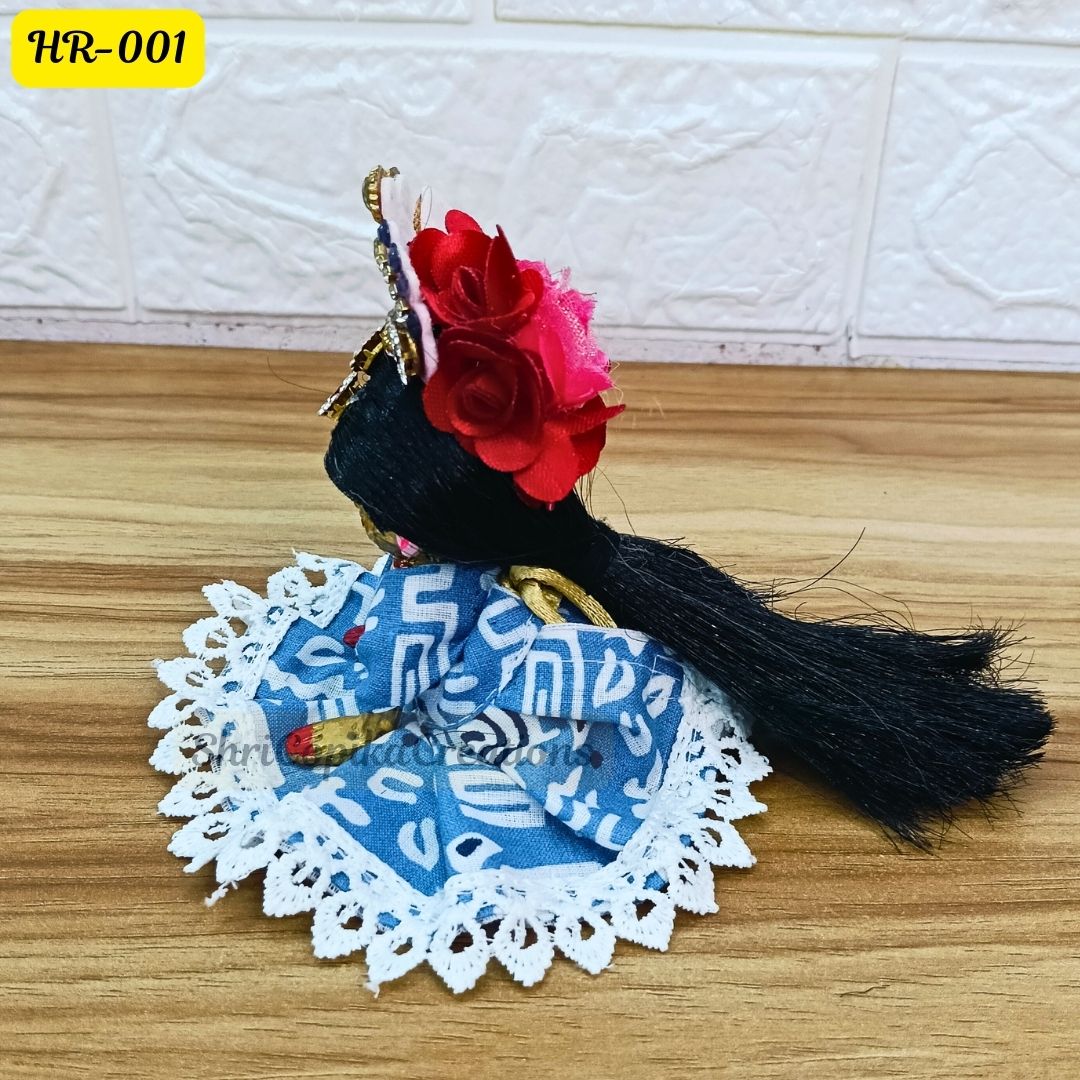 Designer Open Hair Wig for Radha  Rani Ji | Size- 1, 3 Number | HR001