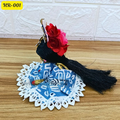 Designer Open Hair Wig for Radha  Rani Ji | Size- 1, 3 Number | HR001