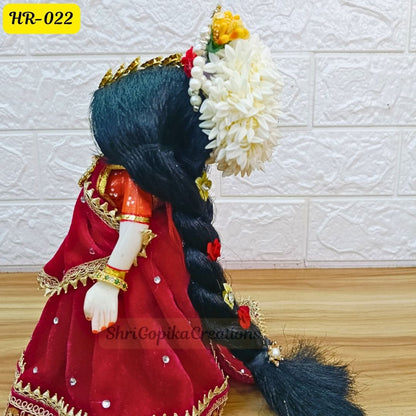 Designer Hair Wig Chhoti for Radha Rani Ji | Size- 10 Number | HR022