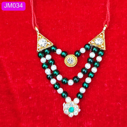 Beaded Fancy haar for  Laddu Gopal ( 2 inch ) || JM034