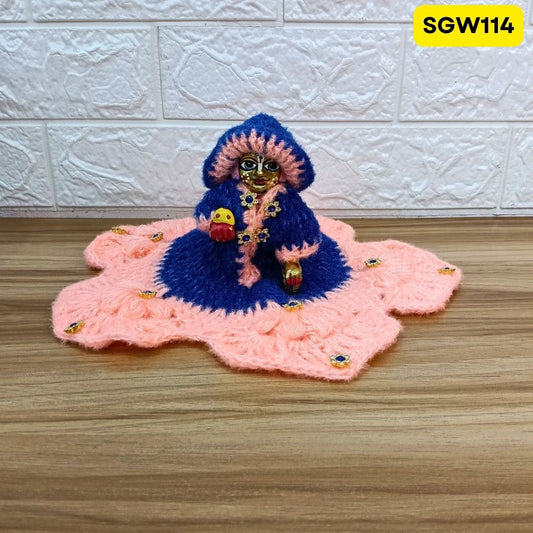 Premium Woolen Dress for Laddu Gopal Ji (size- 5 number ) | SGW114