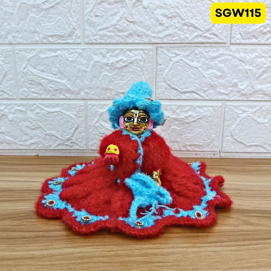 Premium Woolen Dress for Laddu Gopal Ji (size- 4 number) | SGW115