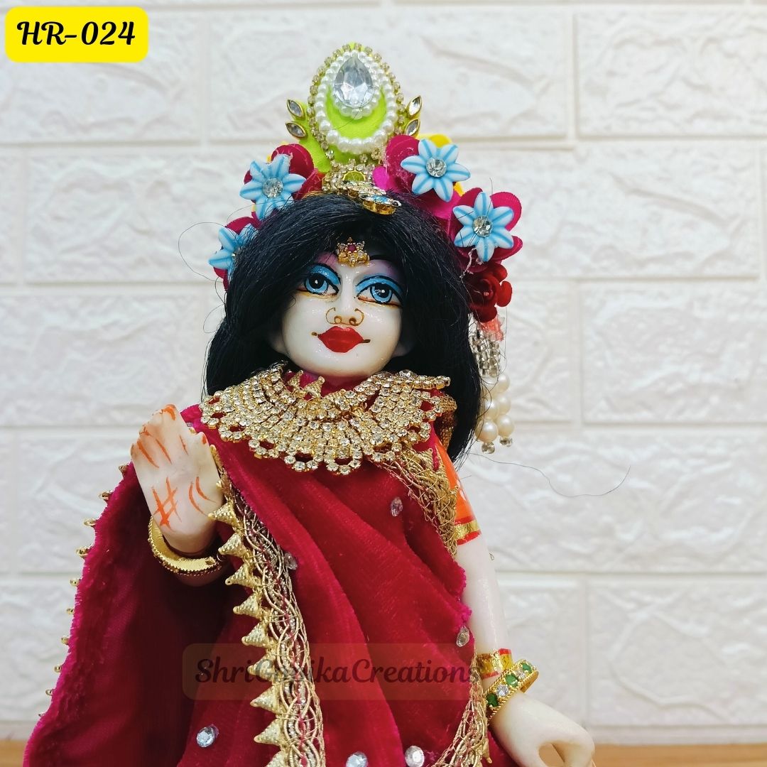 Designer Hair Wig Chhoti for Radha Rani Ji | Size- 10 Number | HR024