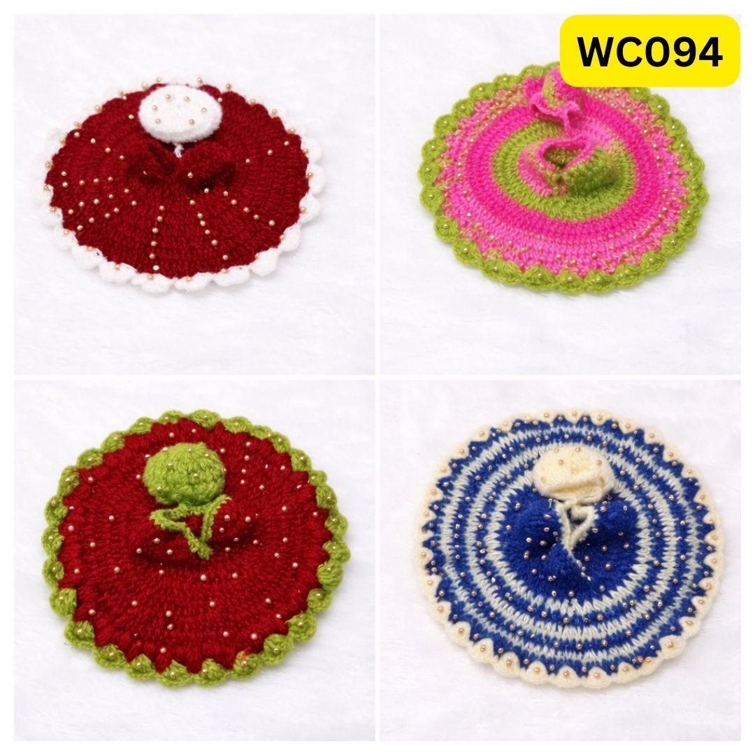 Woollen Dress Combo Pack of 4 | Size - 6 Number | WC094